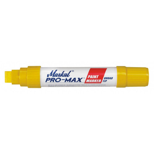 Marcador, promax Extra grande, Amarillo, Paquete 24- 48 pzs, Punta grande, 90901