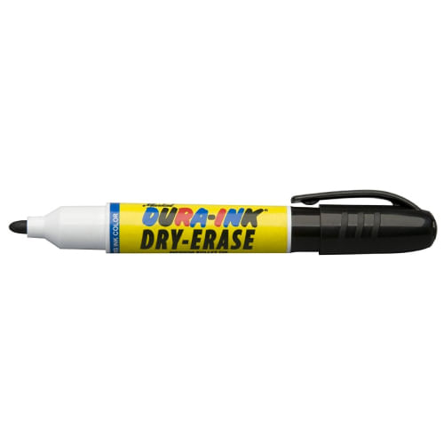 Marcador de tinta, Dura ink dry erase, Negro, Paquete 12- 48 pzs, Punta bala, 96572