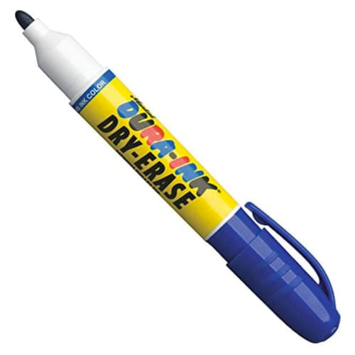 Marcador de tinta, Dura ink dry erase, Azul, Paquete 12- 48 pzs, Punta bala, 96572