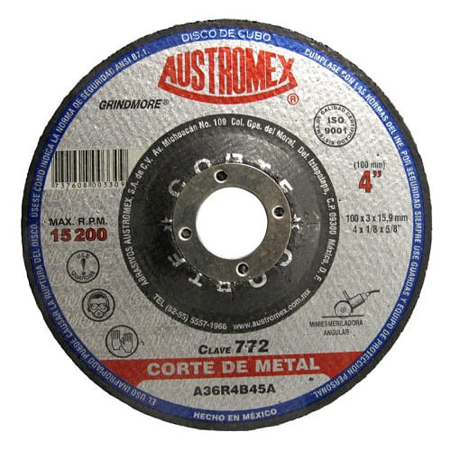 Disco de corte Fascut,Espesor 1",Diámetro 36", Barreno 12"