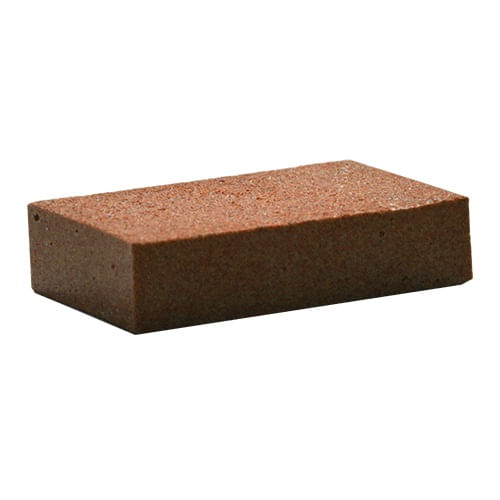 BLOCK ABRASIVO PARA LIMPIAR,Espesor 2",Longitud 3",Grano CAFE FINO 240