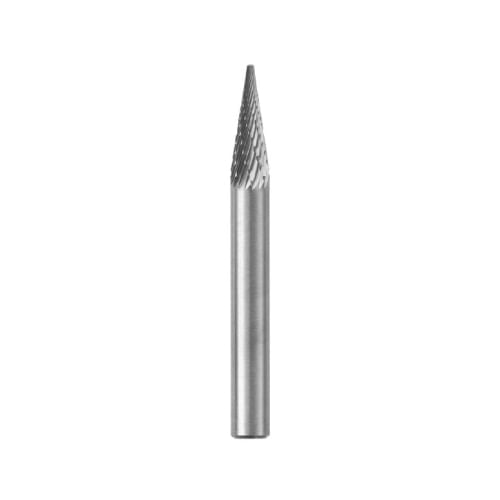 LIMA ROTATIVA,Geometría SM-42,Tipo de Corte: Doble Corte,Diámetro Corte 1/8",Logitud Corte 7/16", Diámetro Vástago/Zanco1/8", Logitud Total1-1/2