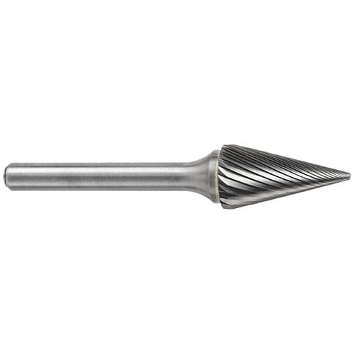 LIMA ROTATIVA,Geometría SM-51,Tipo de Corte: Corte Sencillo,Diámetro Corte 1/4",Logitud Corte 1/2", Diámetro Vástago/Zanco1/8", Logitud Total2-3/32