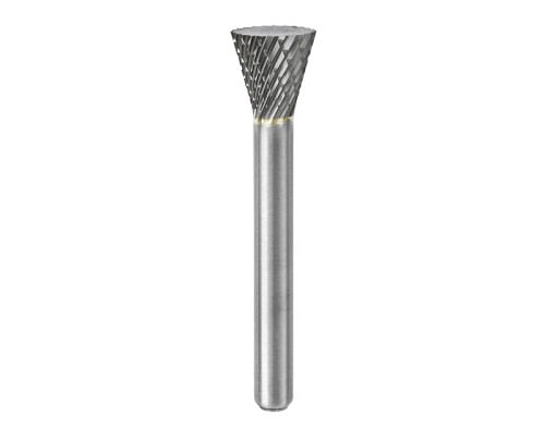 LIMA ROTATIVA,Geometría SN-4,Tipo de Corte: Doble Corte,Diámetro Corte 1/2",Logitud Corte 1/2", Diámetro Vástago/Zanco1/4", Logitud Total1-1/4