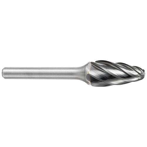 LIMA ROTATIVA,Geometría SF-1NF,Tipo de Corte: No Ferroso,Diámetro Corte 1/4",Logitud Corte 3/4", Diámetro Vástago/Zanco1/4", Logitud Total2