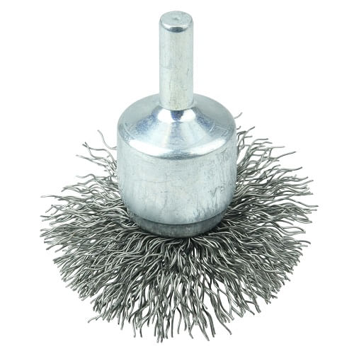 Cepillo de Alambre,Espesor Vastago 1/4",Diámetro 2"