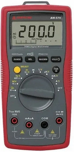 MultÃ­metro Digital AMPROBE AM-570