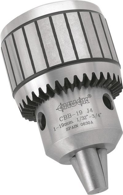 Chuck Tipo Llave con Cojinete de Bolas, Capacidad 1/8-5/8"