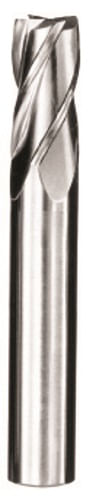 Cortador Vertical End Mills de Carburo de Tungseno Fraccional, Filos 4, Plano, d1  7/64", d2 1/8"