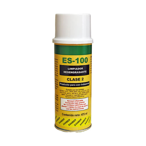 LIMPIADOR Y DESEGRASANTE, ES 100, LIMPIADOR BASE SOLVENTE, AEROSOL, 16 OZ, ES 100