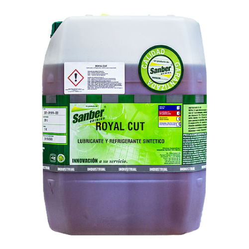 ACEITE SINTETICO PARA MAQUINADO, ROYAL CUT, ACEITE SINTETICO, PORRON, 20 LITROS, ROYAL CUT