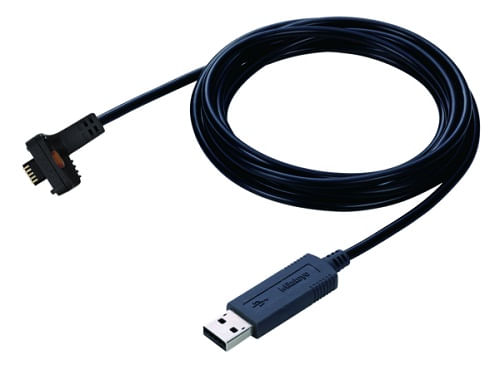 Cable salida USB directa (Digimatic USB) con tecla de datos, para calibres IP