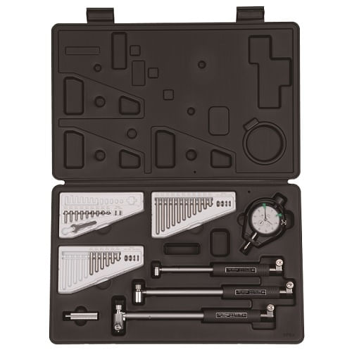 Calibre de orificio de 2 puntos 0.7 - 6", 0.0001"