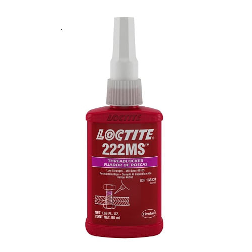 Loctite 222MS Fijador de Roscas Resistencia Baja 50ml