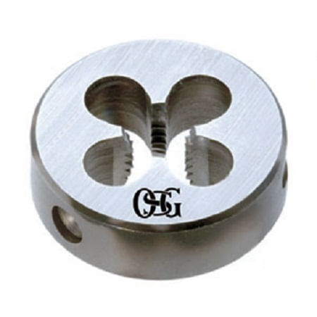 Dado para Roscado Redondo UNC HSS 1/2" de Tamaño del grifo, 1-1/2" Diámetro externo, 13 Hilos por pulgada