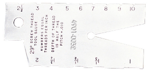 29 DEGREE ACME THREAD GAGE-USA (4901-0032)