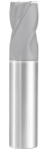 1/4" 4-Flute Square End Mill – 1/2" LOC, 30° Helix, Ti-NAMITE-A, Series 16S (31257)